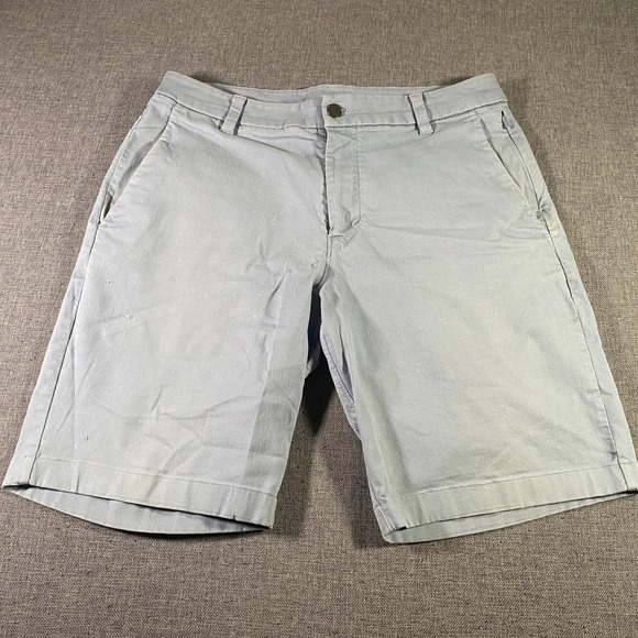 Lululemon Commission Shorts Mens Size 31 Light Blue Casual Golf - Picture 1 of 8